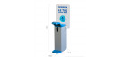 DISPENSER GEL IGIENIZZANTE DA MURO A GOMITO CAIMI F572012