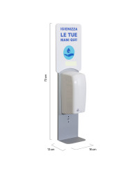 DISPENSER GEL IGIENIZZANTE DA MURO AUTOMATICO CAIMI F572031