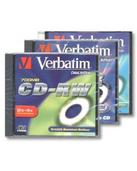 CD-R VERBATIM 700MB 80 STAMPABILI (SIAE ESCLUSA)