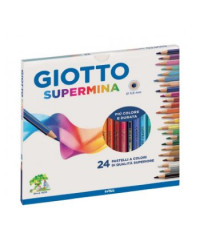 PASTELLI FILA GIOTTO SUPERMINA 2358 SC. 24 COLORI