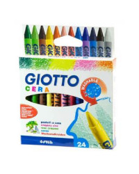 PASTELLI A CERA FILA  GIOTTO SC.24 COLORI 282200