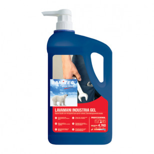 SAPONE PER MANI CON MICROGRANULI INDUSTRIA GEL SANITEC KG 4,7 CONF. 2 PZ COD. 1045