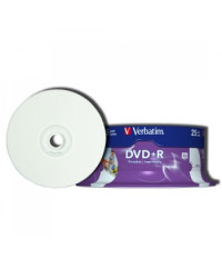 DVD+R 4,7GB 120 PRINTABLE - CAMPANA 25 PZ. (SIAE ESCLUSA)