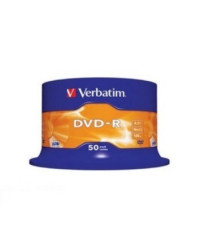 DVD-R VERBATIM 4,7GB 120 - CAMPANA 50 PZ. (SIAE ESCLUSA)