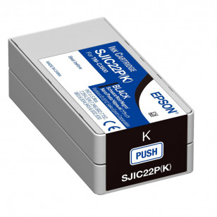 CART. INKJET EPSON S020601 SJIC22P BK TM-C3500