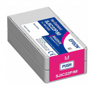 CART. INKJET EPSON S020603 SJIC22P MAGENTA TM-C3500
