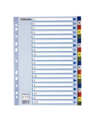 DIVISORI RUBRICATI ESSELTE 100166 A-Z A/4 MULTICOLOR