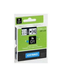 NASTRI PER ETICHETTATRICE DYMO 409130/S0720680 DYMO 1000 9MM NERO SU BIANCO