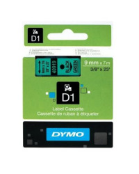 NASTRI PER ETICHETTATRICE DYMO 409190/S0720740 DYMO 1000 9MM NERO SU VERDE