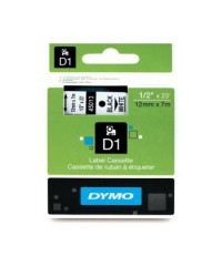 NASTRI PER ETICHETTATRICE DYMO 450130/S0720530 DYMO 1000/4500 NERO SU BIANCO