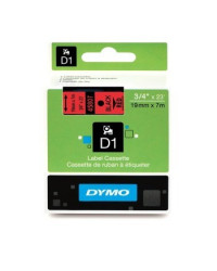 NASTRI PER ETICHETTATRICE DYMO 458070/S0720870 DYMO 2000/5500 NERO SU ROSSO