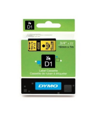 NASTRI PER ETICHETTATRICE DYMO 458080/S0720880 DYMO 2000/5500 NERO SU GIALLO