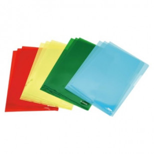 BUSTA IN PLASTICA ESSELTE 5483XX A/4 A  COLORATA