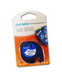 NASTRI PER ETICHETTATRICE DYMO 912010/S0721610 LETRATAG PLASTICA BIANCO