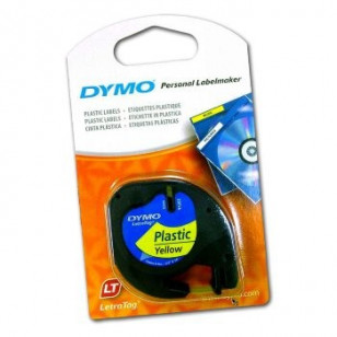 NASTRI PER ETICHETTATRICE DYMO 912020/S0721620 LETRATAG PLASTICA GIALLO