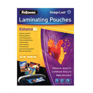 POUCHES FELLOWES 303X426 A/3 80 MIC. 5306207