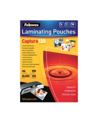 POUCHES FELLOWES 111X154 A/6 125 MIC. 5307201