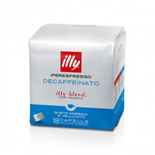 CAPSULE ILLY CAFFE DECAFFEINATO 18PZ.