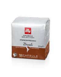 CAPSULE ILLY CAFFE BRASILE 18PZ.