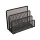 PORTALETTERE IN RETE METALLICA IN LINEA  16NIK007 NERO - 16NIK008 ARGENTO