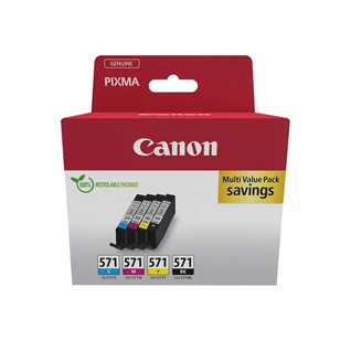 Canon Cartuccia CLI-571 C/M/Y/BK SEC