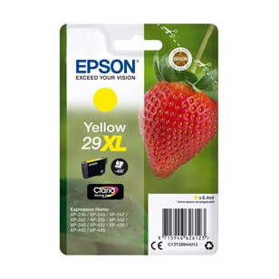 CARTUCCIA INCHIOSTRO GIALLO SERIE 29XL FRAGOLA T2994