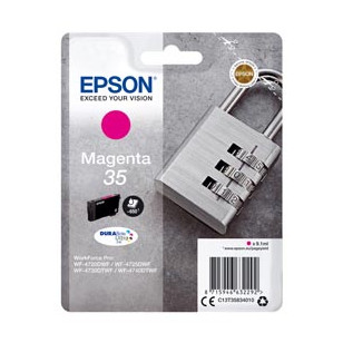 CARTUCCIA INCHIOSTRO MAGENTA SERIE 35 LUCCHETTO T3583
