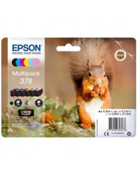 CONF. 6 CARTUCCE INK MULTIPACK 1 PER COLORE 378 SCOIATTOLO