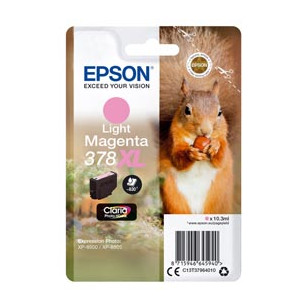 CARTUCCIA INCHIOSTRO MAGENTA CHIARO 378XL SCOIATTOLO