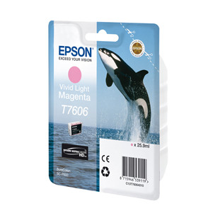 Epson Cartuccia T7606 Viv Light Magenta 25,9 ml