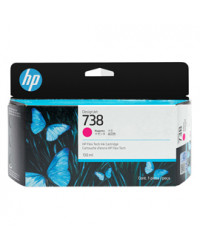 Hp Cartuccia ink DesignJet 738 Magenta -130ml
