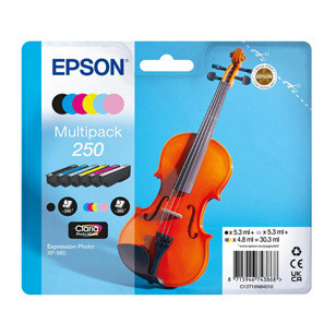 Epson Multipack BK/C/M/Y/CL/MK_250 Claria Photo 5,3 ml