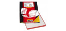 ETICHETTE ADESIVE BIANCHE MARKIN A/4 FOTOCOPIABILI 52X29,70 MM SENZA MARGINE C513