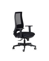 SEDIA OPERATIVA ITALIAN SEDIOLITI MOD. TENDENCE 400 CON SEDILE RIV. TESSUTO CAT. 2 E SCHIENALE RIV. RETE CAT. 2 CON BRACCIOLI R