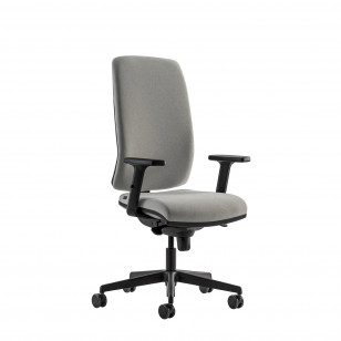 SEDIA OPERATIVA MILANI MOD. STONE RIV. IN TESSUTO CAT. TS2 CON BRACCIOLI REG. ALTEZZA COD. STONE0.412.A05