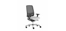 SEDIA OPERATIVA MILANI MOD. TAM SEDILE RIV. TESSUTO E SCHIENALE RIV. RETE CON BRACCIOLI REG. ALTEZZA COD. TAM00.0417S.A01