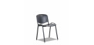 SEDIA VISITATORE ITALIAN SEDIOLITI MOD. CHF CON SEDILE E SCHIENALE IN PLASTICA COD. CHF PP
