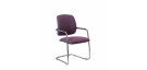 SEDIA VISITATORE MILANI MOD. FRAME SEDILE RIV. IN TESSUTO E SCHIENALE RIV. RETE COD. FRAME0.302.A09