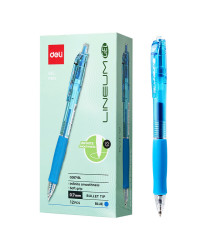 PENNA IN GEL A SCATTO DELI G087 LINEUM 0,7 BLU