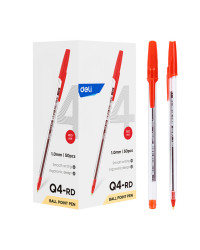 PENNA A SFERA DELI Q4 THINK 1,0 ROSSO