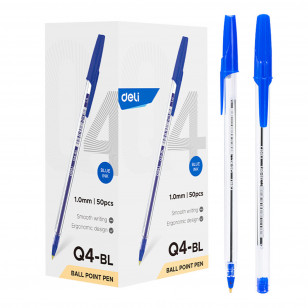 PENNA A SFERA DELI Q4 THINK 1,0 BLU