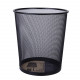 CESTINO GETTACARTE IN RETE METALLICA DELI COD. 9190 NERO