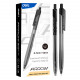 PENNA A SFERA A SCATTO DELI Q01330 ARROW 0,7 NERO